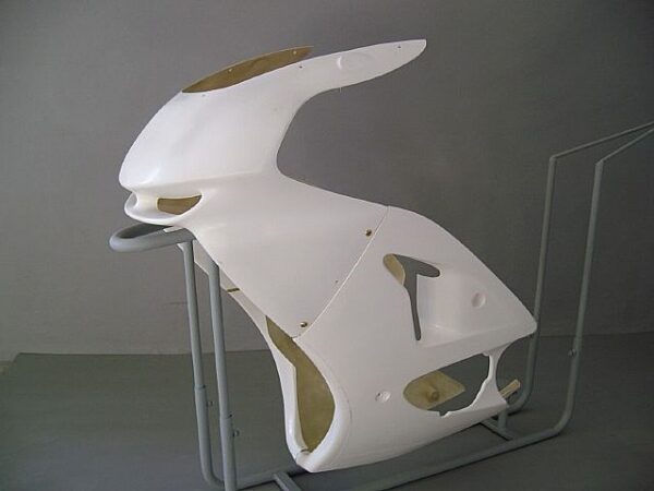 Kawasaki ZX-6R 1998/1999 Carena Racing ANTERIORE