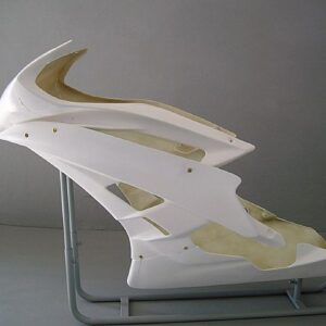 Yamaha YZF 600 R6 2006/2007 Carena Racing ANTERIORE