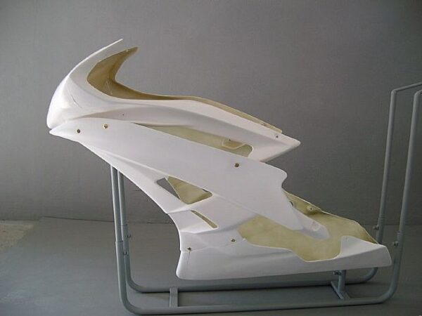 Yamaha YZF 600 R6 2006/2007 Carena Racing ANTERIORE