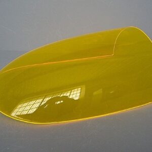 CUPOLA PLEXIGLASS GIALLO