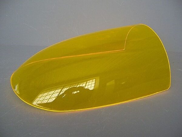 CUPOLA PLEXIGLASS GIALLO