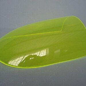 CUPOLA PLEXIGLASS GIALLO FLUORESCENTE