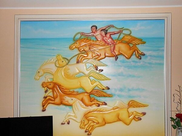 QUADRO IN VETRORESINA