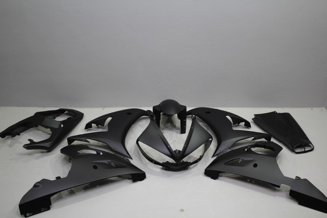 YAMAHA R6 2003/2005 Carena ABS nero opaco