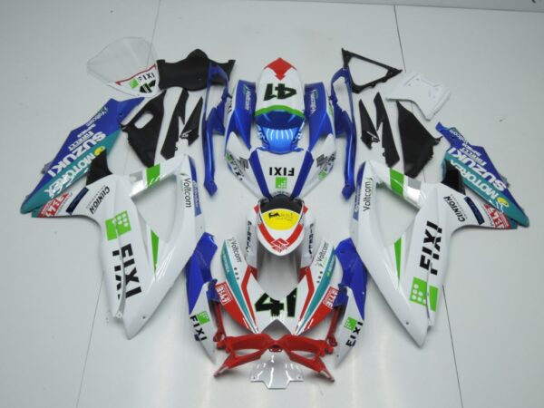 SUZUKI GSX-R 1000 2009/2016  Carena in ABS verniciata replica - immagine 7