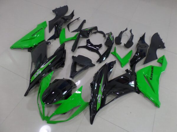 KAWASAKI ZX-6R 2009/2012 Carena in ABS verniciata replica - immagine 5