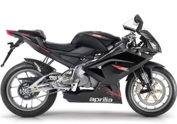 APRILIA RS 125 2006/2011 CARENA VERNICIATA NERO OPACO