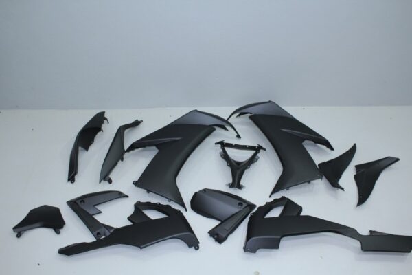 KAWASAKI ZX-10R 2008/2010 Carena ABS nero opaco - immagine 2