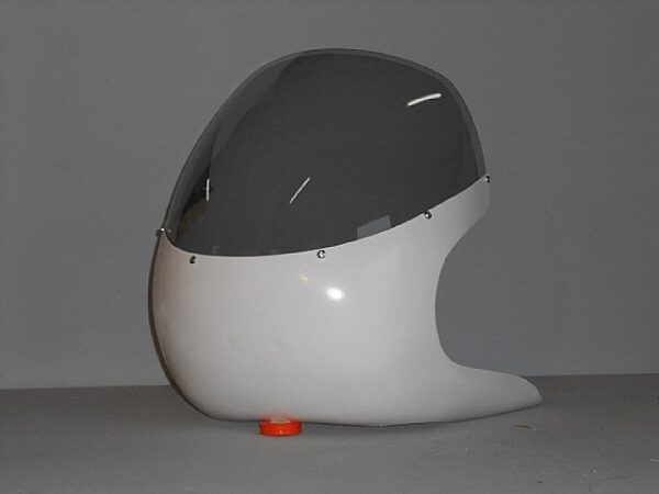 Cupolino moto epoca con plexiglass