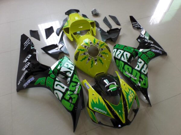 HONDA CBR 1000RR 2006/2007  Carena in ABS verniciata replica - immagine 7