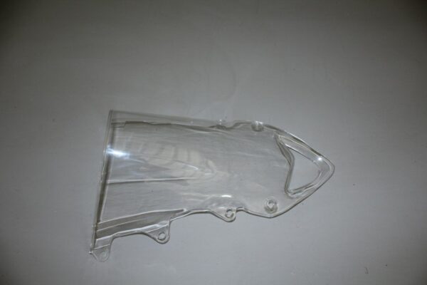 BMW S 1000 RR 2012/2014 PLEXIGLASS forato doppia bombatura trasparente originale - immagine 2