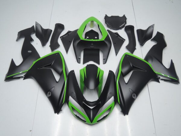 KAWASAKI ZX-10R 2006/2007 Carena in ABS verniciata replica - immagine 2