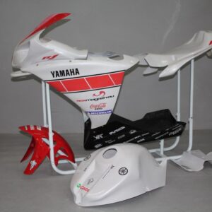 Yamaha R1 09/14 verniciata bianco e rosso