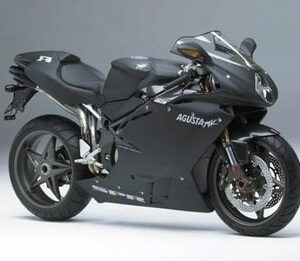 MV AGUSTA F4 2000/2009 CARENA VERNICIATA NERO OPACO