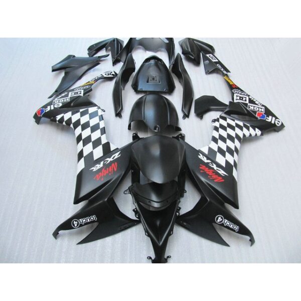 KAWASAKI ZX-10R 2008/2010 Carena in ABS verniciata replica - immagine 4