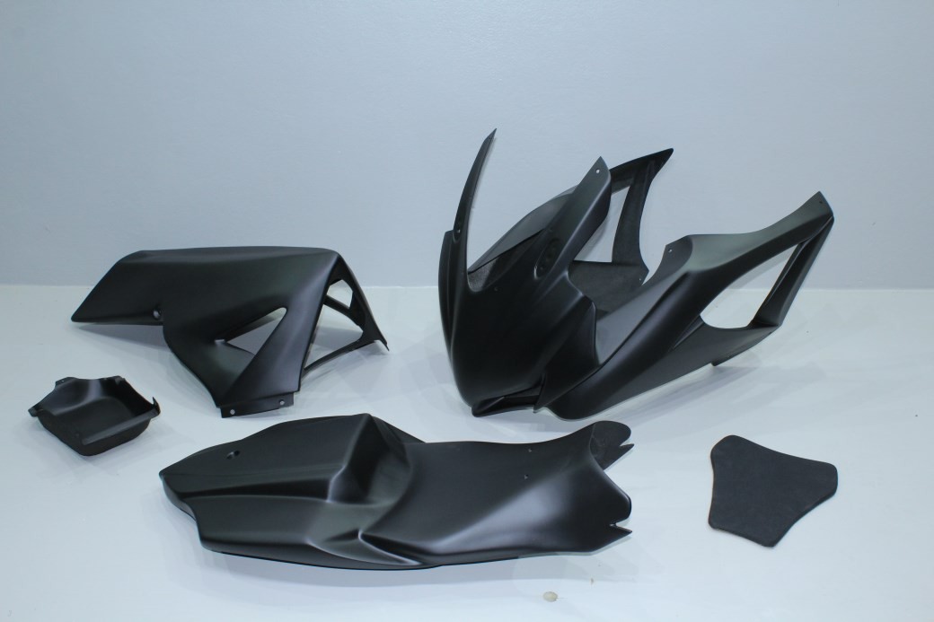 SUZUKI GSX-R 600/750 2008/2010 CARENA VERNICIATA NERO OPACO