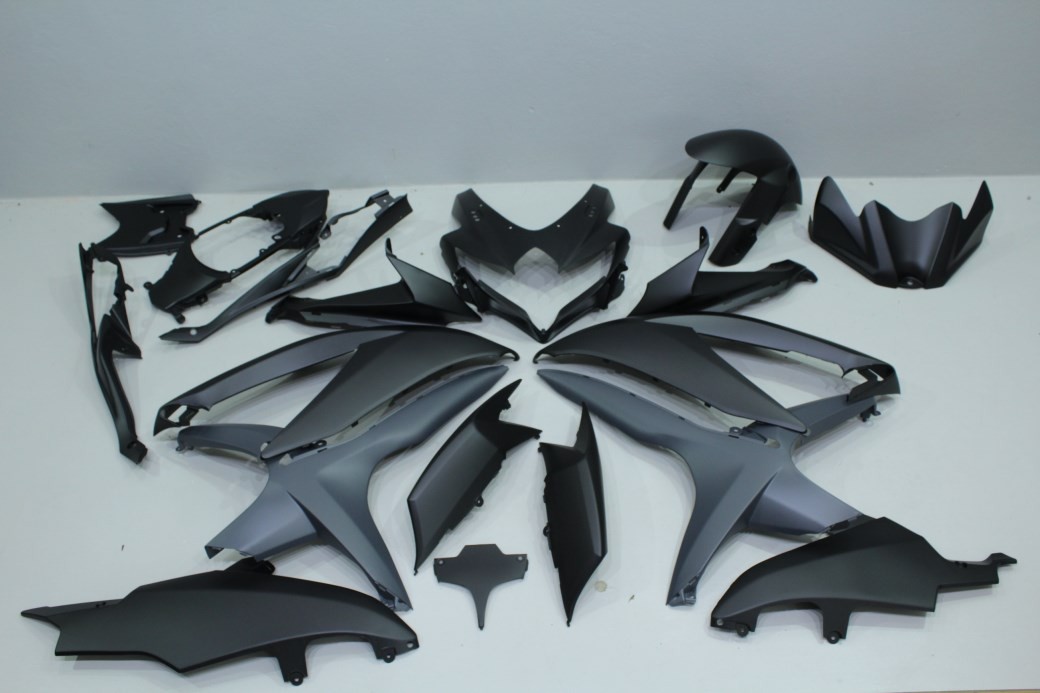 SUZUKI GSX-R 600/750 2008/2010 Carena ABS nero opaco