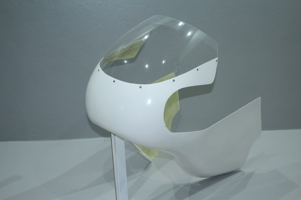 CARENA ANTERIORE CON PLEXIGLASS mod. A