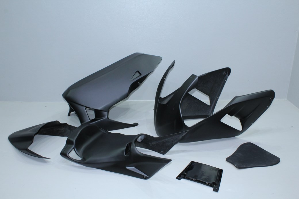 HONDA CBR 600RR 2005/2006 CARENA VERNICIATA NERO OPACO