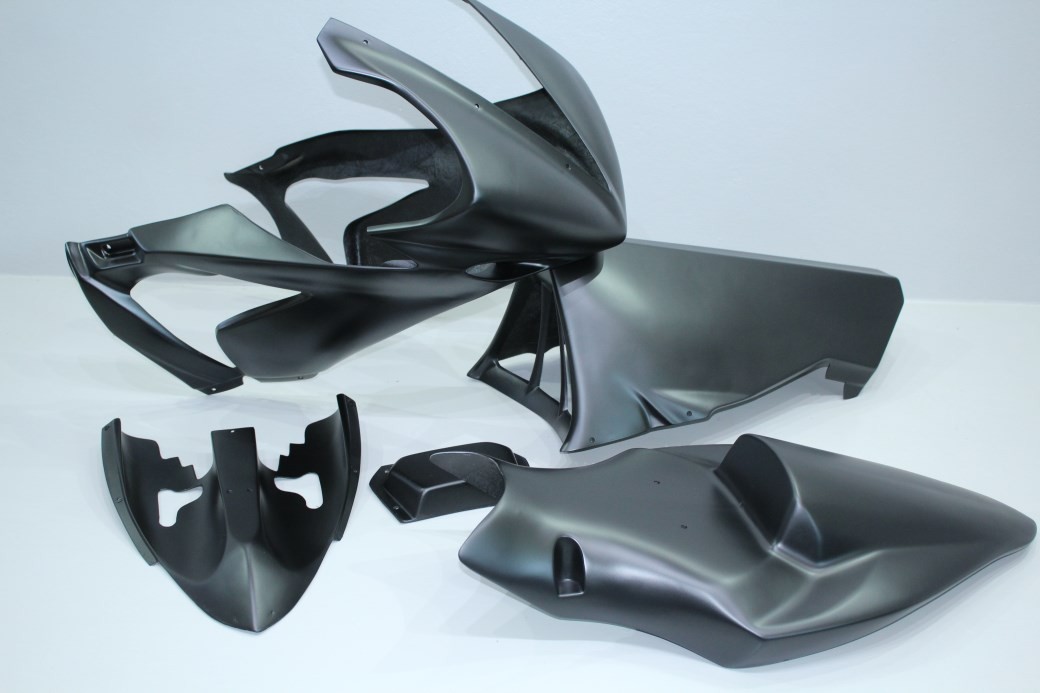 YAMAHA R1 2004/2006 CARENA VERNICIATA NERO OPACO