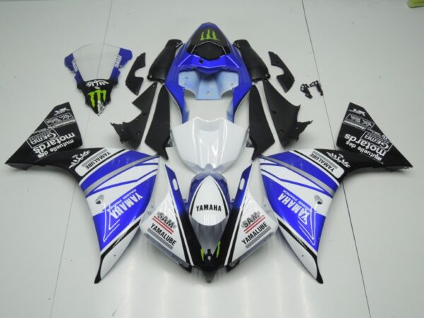 YAMAHA R1 2012/2014 Carena in ABS verniciata replica - immagine 7