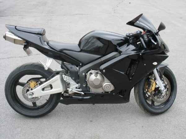 HONDA CBR 600RR 2003/2004 CARENA VERNICIATA NERO OPACO