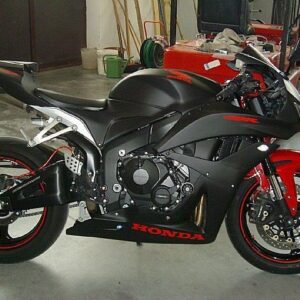HONDA CBR 600RR 2007/2012 CARENA VERNICIATA NERO OPACO