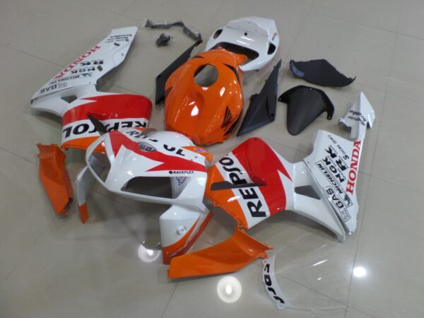 HONDA CBR 600RR 2005/2006 Carena in ABS verniciata replica - immagine 6