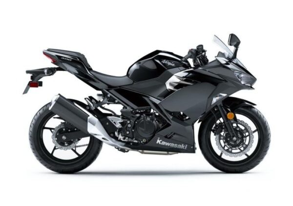 KAWASAKI NINJA 400 Carena verniciata NERO OPACO