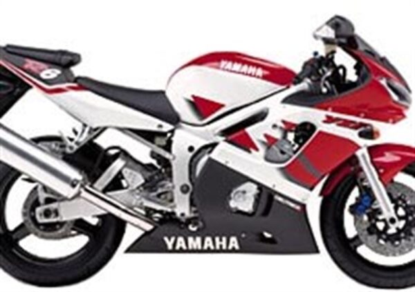 YAMAHA R6 1999/2002 CARENA VERNICIATA NERO OPACO