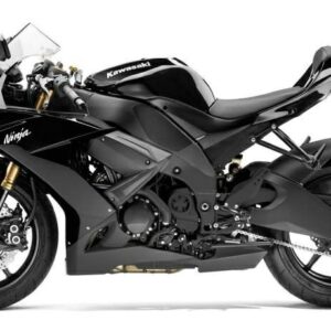 KAWASAKI ZX-10R 2008/2010 CARENA VERNICIATA NERO OPACO