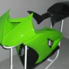 KAWASAKI ZX-10R 2008/2010 Carena VERNICIATA - immagine 3
