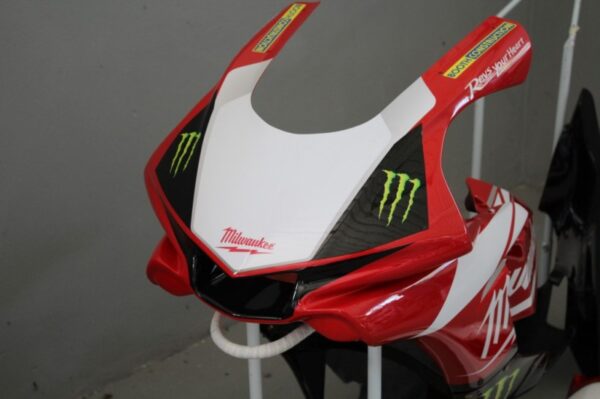 Yamaha R1 2015/2018 Milwaukee Rosso - immagine 3