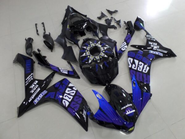 YAMAHA R1 2007/2008 Carena in ABS verniciata replica - immagine 3