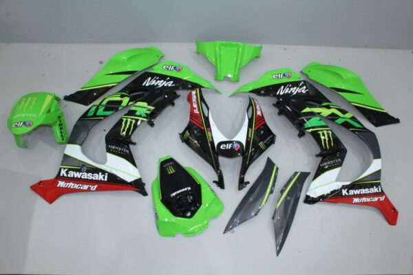 KAWASAKI ZX-10R 2022/2025 Carena in ABS verniciata replica - immagine 9