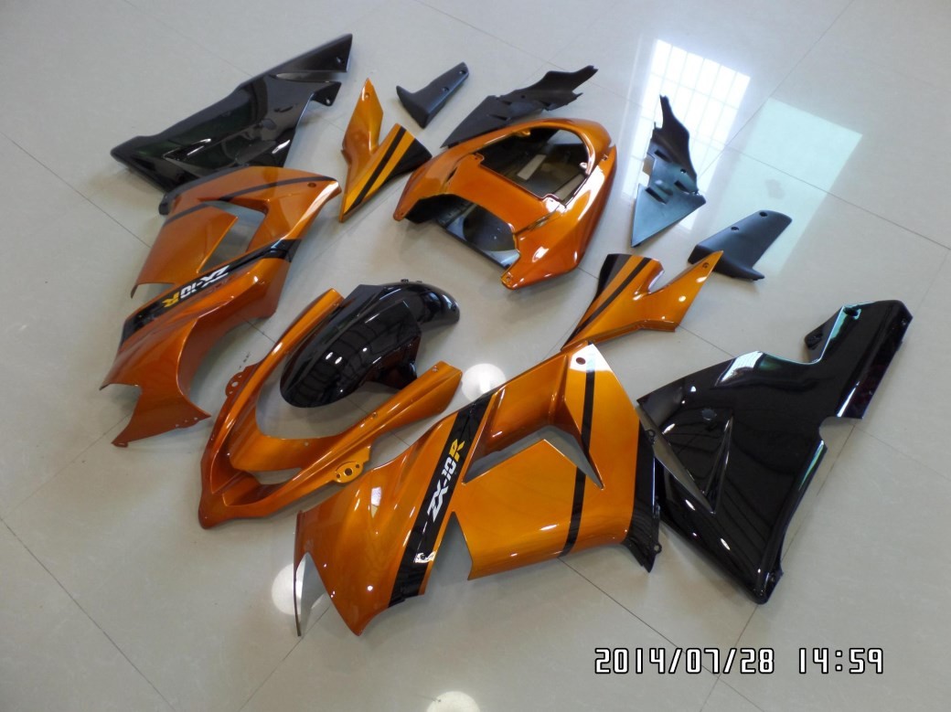 KAWASAKI ZX-10R 2004/2005 Carena in ABS verniciata replica