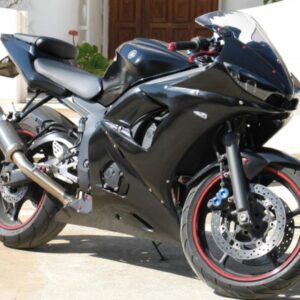 YAMAHA R6 2003/2005 CARENA VERNICIATA NERO OPACO
