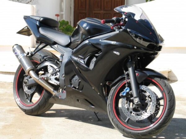 YAMAHA R6 2003/2005 CARENA VERNICIATA NERO OPACO