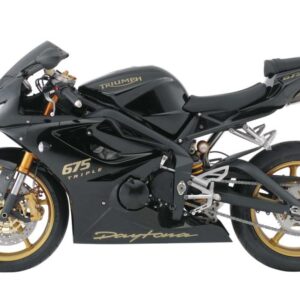 TRIUMPH DAYTONA 675 CARENA VERNICIATA NERO OPACO
