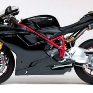DUCATI 848/1098/1198 CARENA VERNICIATA NERO OPACO