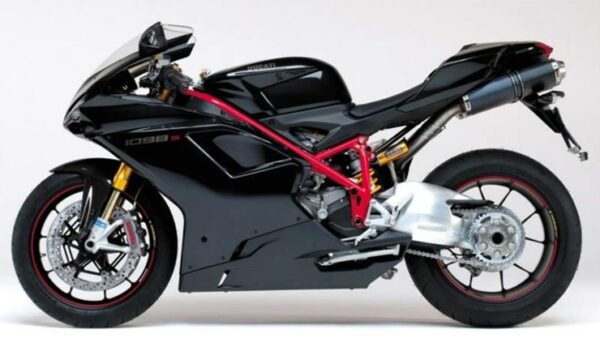 DUCATI 848/1098/1198 Carena verniciata NERO OPACO