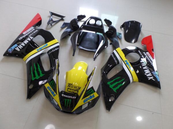 YAMAHA R6 1999/2002 Carena in ABS verniciata replica - immagine 4