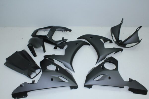YAMAHA R6 2003/2005 Carena ABS nero opaco - immagine 3