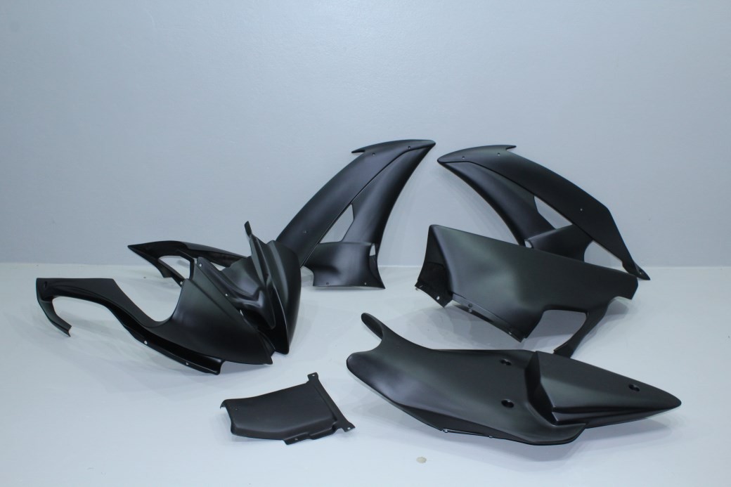 YAMAHA R6 2008/2016 CARENA VERNICIATA NERO OPACO