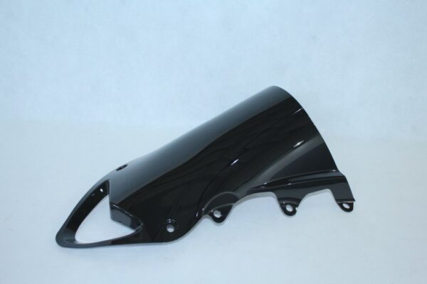 BMW S 1000 RR 2012/2014 PLEXIGLASS forato doppia bombatura nero originale