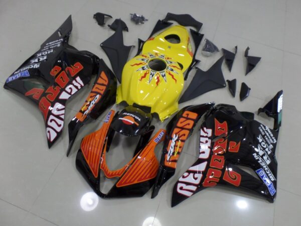 HONDA CBR 600RR 2009/2012 Carena in ABS verniciata replica - immagine 5