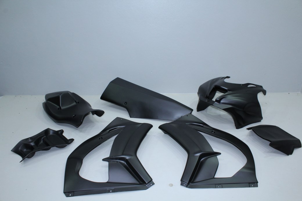 KAWASAKI ZX-10R 2015/2017 Carena verniciata NERO OPACO