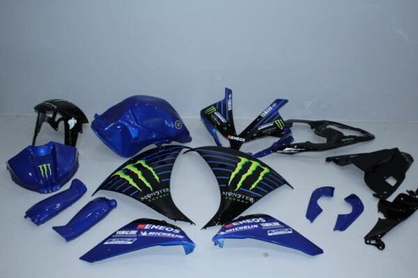 YAMAHA R1 2012/2014 Carena in ABS verniciata replica - immagine 9