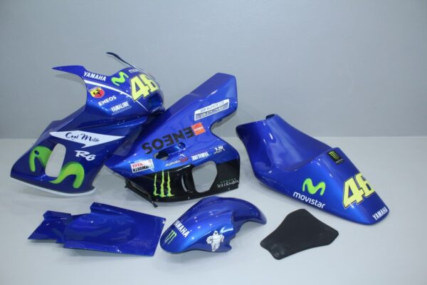YAMAHA R6 1999/2002 Carena VERNICIATA Replica