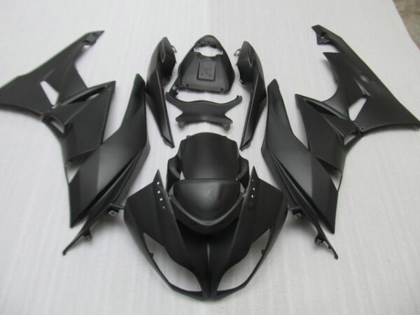 KAWASAKI ZX-6R 2009/2012  Carena ABS nero opaco
